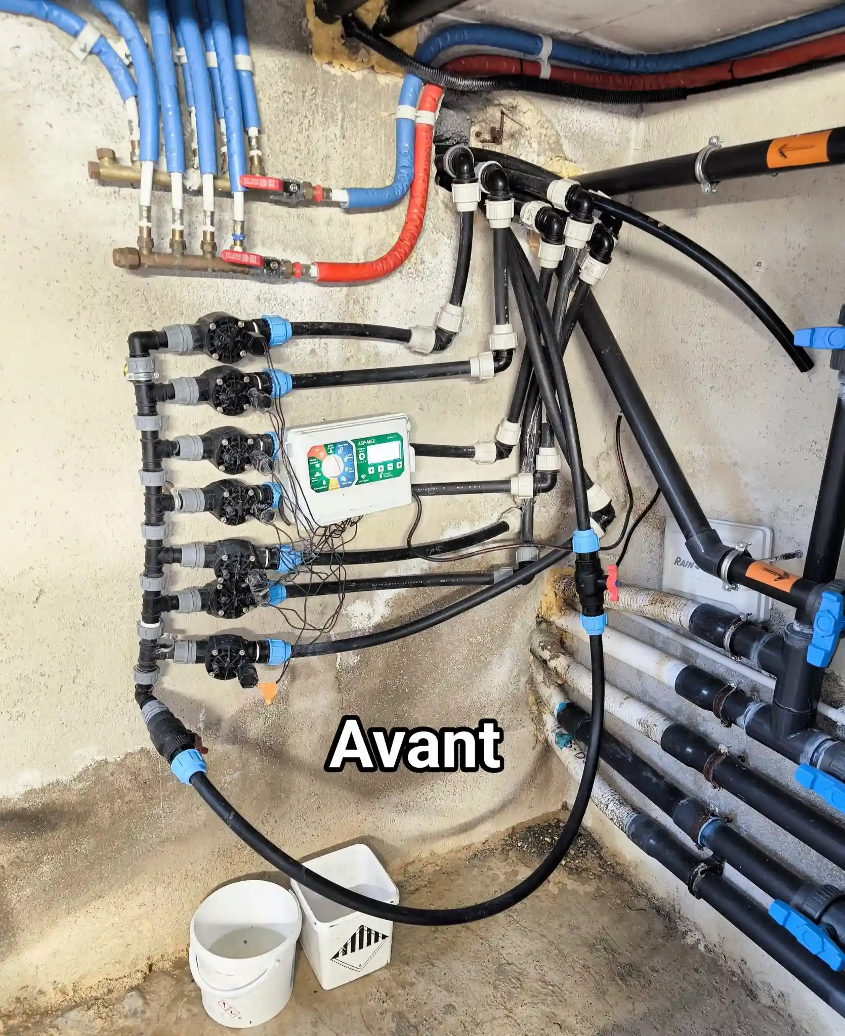 Arrosage automatique avant rénovation — Fayence