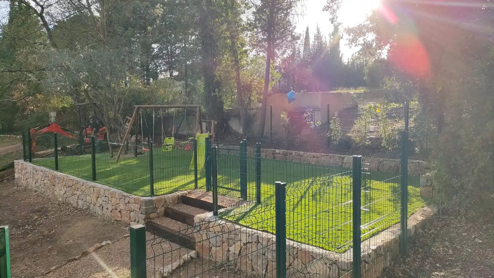 Mur en pierre maçonné par JM Services